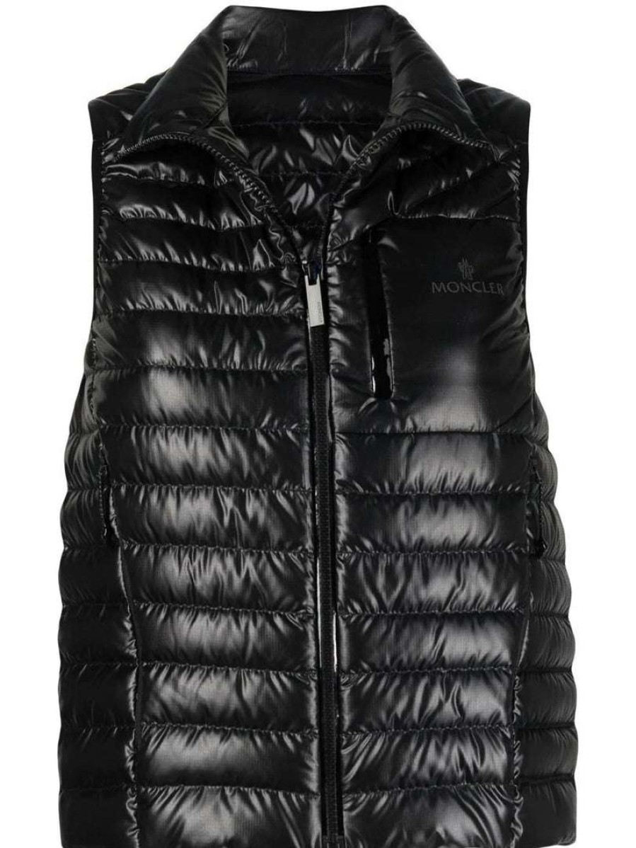 Clothing * | Moncler Black 'Valras' Gilet