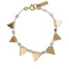 Accessories * | Isabel Marant Accessories White 'Rocio' Bracelet