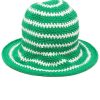 Accessories * | Faithfull The Brand New In Green 'Crochet Bucket Hat'