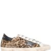 Shoes * | Golden Goose 'Super-Star' Leopard Low Top Sneakers Shoes