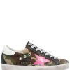 Shoes * | Golden Goose Shoes 'Camo Print Low Top Sneakers'