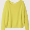 Clothing * | American Vintage Lime 'Damsville H22' Knit Sweater