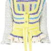 Clothing * | Ganni 'Belted Crochet Cardigan'