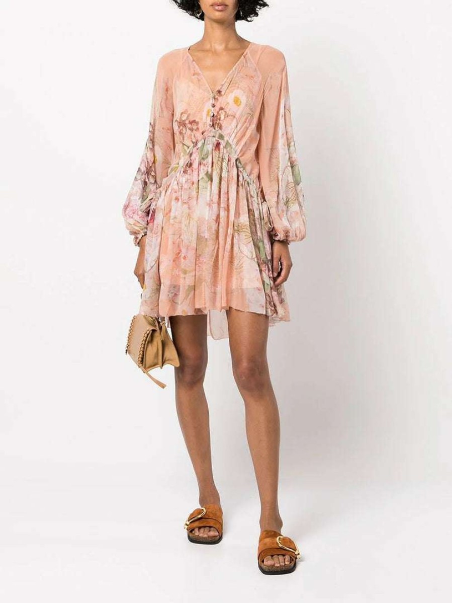 Clothing * | Zimmermann 'Dancer Drawn Mini Dress'