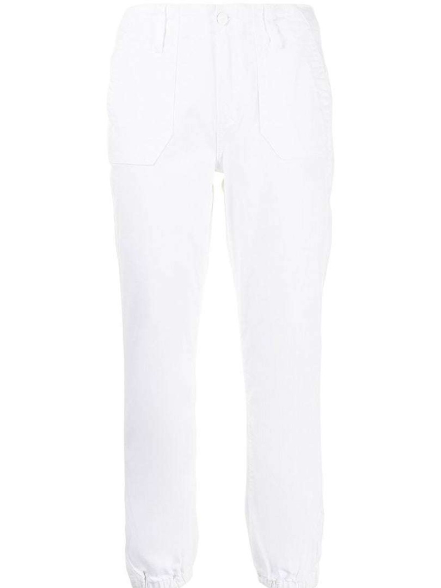 Clothing * | Paige Clothing 'Mayslie' White Denim Joggers