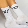 Accessories * | Soxygen Unisex White 'Fund Me' Classic Socks