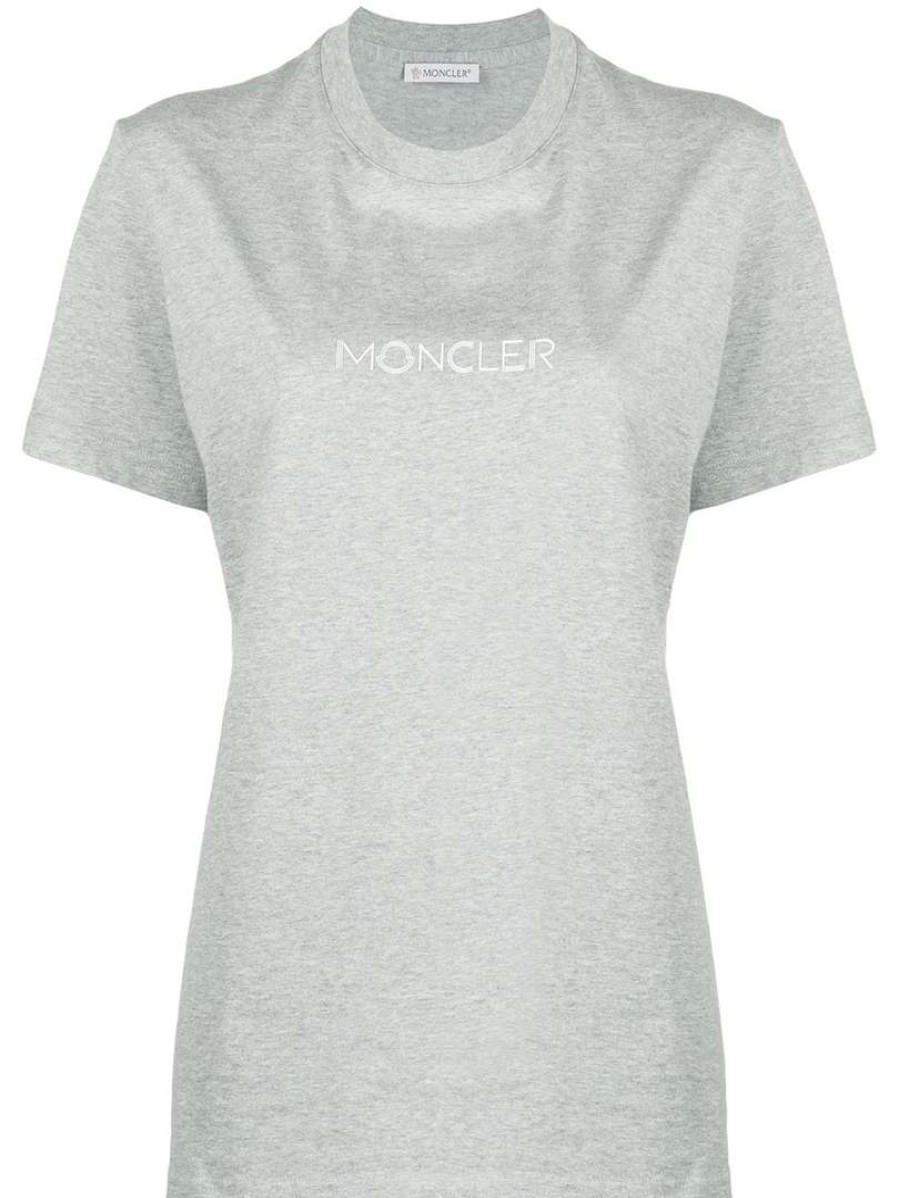 Clothing * | Moncler 'Logo-Print T-Shirt'