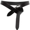 Accessories * | Isabel Marant Accessories Black 'Lecce' Belt