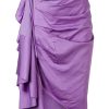 Clothing * | Solace London 'Belot' Skirt Clothing Dark Lilac