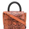 Bags * | Elena Ghisellini 'Angel S Python Print' Tote Bag