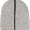 Accessories * | Warm Me Grey 'Damian Stripe Hem Hat' Accessories