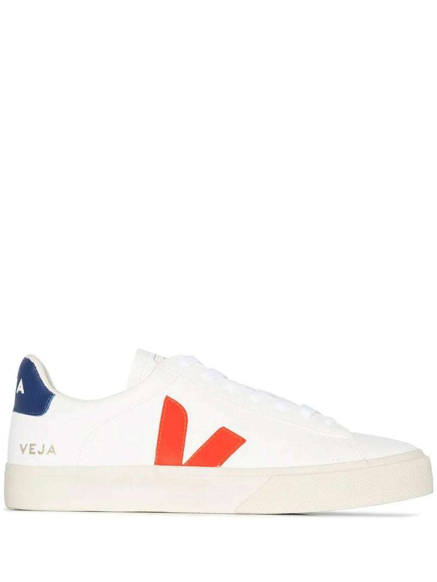 Shoes * | Veja 'Blue And Orange Detail Low-Top Sneakers' Shoes