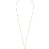 Accessories * | Isabel Marant Accessories Gold 'Sautoir' Buffalo Horn Pendant Necklace Ecru