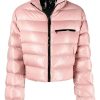 Clothing * | Moncler Pink 'Morgat' Jacket