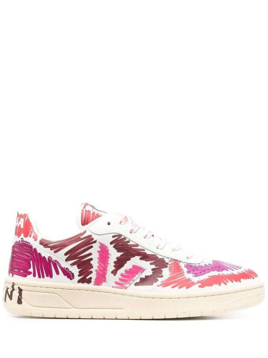 Shoes * | Marni X Veja Shoes 'Veja X Marni V-10 Trainers'