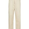 Clothing * | Isabel Marant Etoile Ecru 'Phil' High Rise Trousers