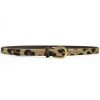 Accessories * | Anderson'S 'Leopard Print Belt'