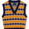 Clothing * | Resume Oversized 'Gordon' Anchor Knit Vest Clothing