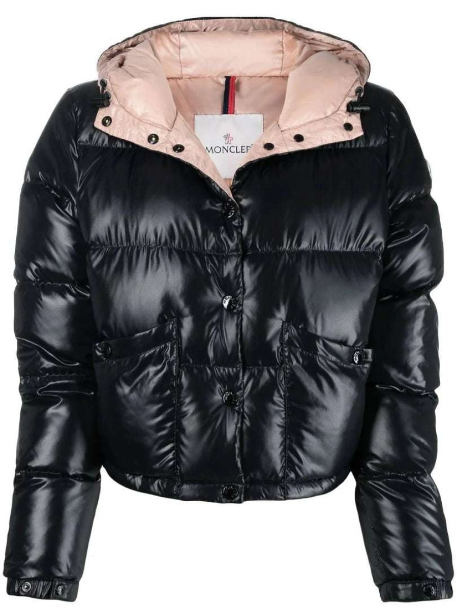 Clothing * | Moncler Black 'Bardanette' Puffer Jacket