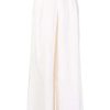 Clothing * | Faithfull The Brand Cream 'Malta' Wide Leg Trousers