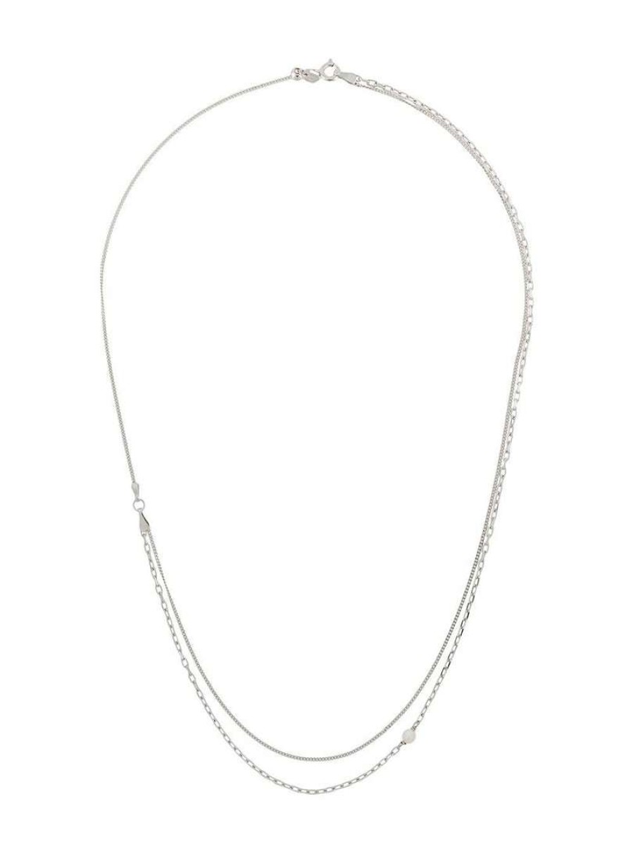 Accessories * | Maria Black Accessories Silver 'Cantare' Necklace