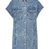 Clothing * | Dries Van Noten 'Vassie' Long Sleeveless Denim Jacket