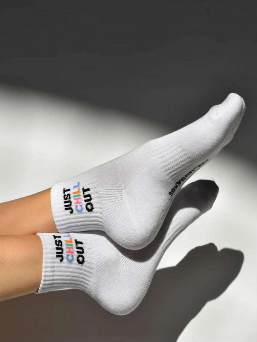 Accessories * | Soxygen Unisex 'Just Chill Out' Ankle Socks