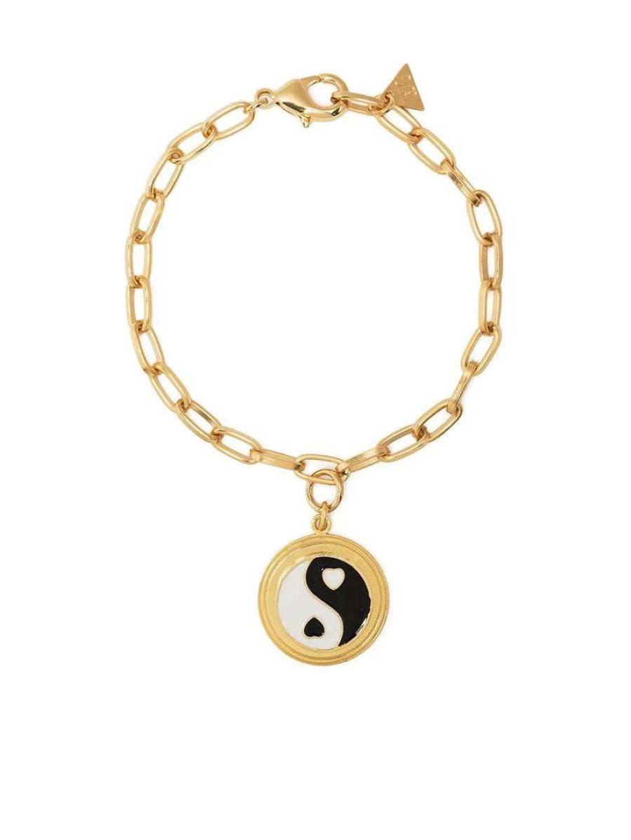 Accessories * | Wilhelmina Garcia 'Yin Yang Charm Bracelet'