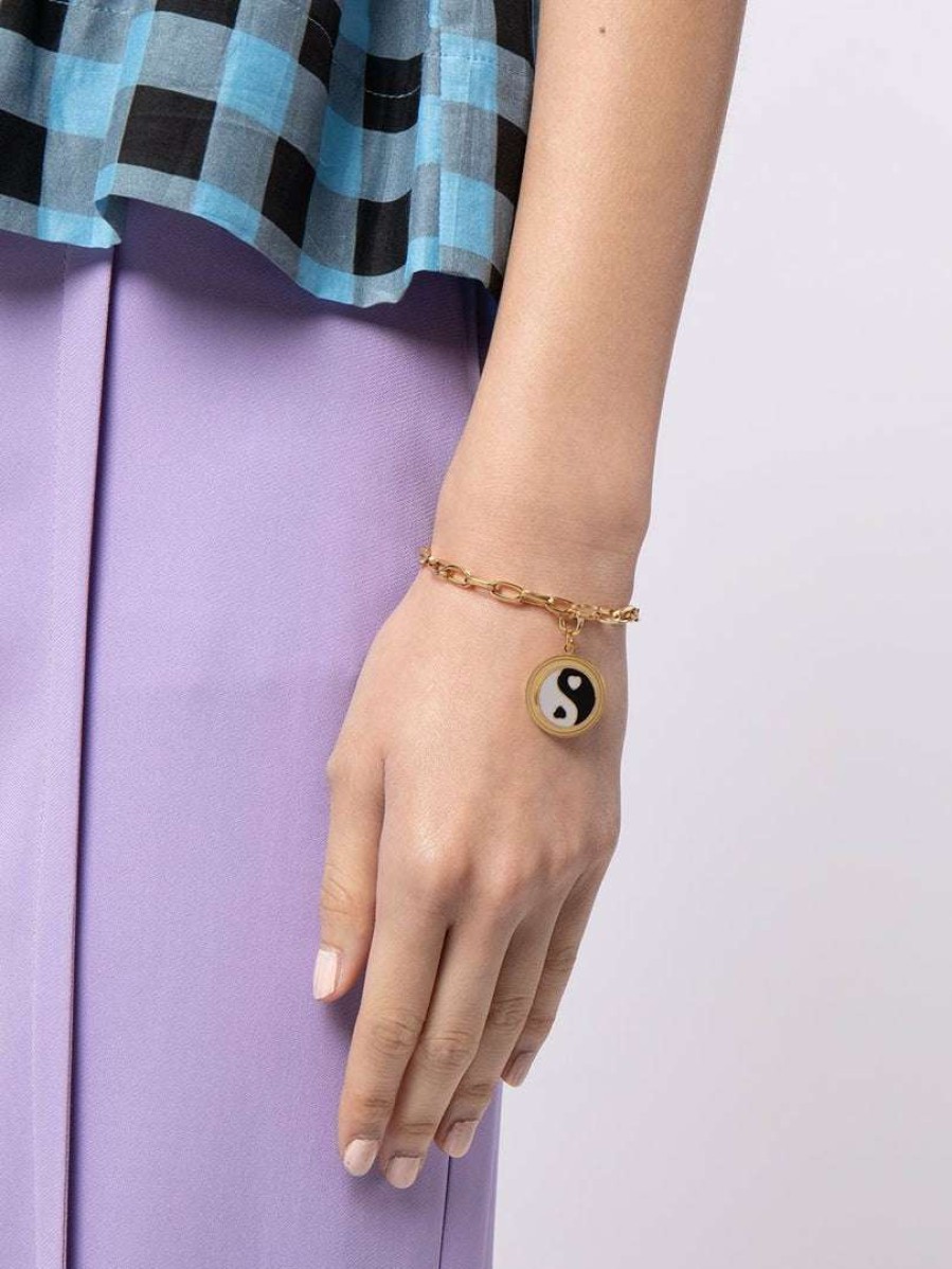 Accessories * | Wilhelmina Garcia 'Yin Yang Charm Bracelet'