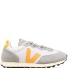 Shoes * | Veja Grey And Yellow 'Rio Branco' Suede Trainers Shoes