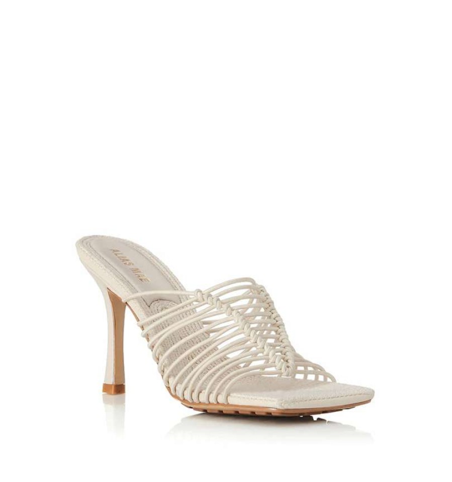 Shoes * | Alias Mae White 'Lettie' Mules Shoes