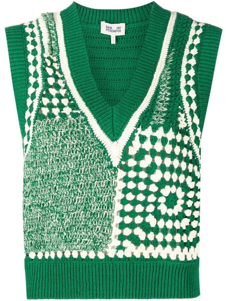 Clothing * | Baum Und Pferdgarten 'Cicilla' Crochet Sweater Vest