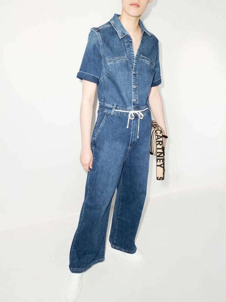 Clothing * | Paige Clothing 'Carly' Denim Jumpsuit