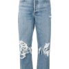 Clothing * | Agolde New In '90S Blue Mid Rise Loose Fit Jeans'