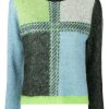 Clothing * | Stella Nova Clothing Green 'Rima Joe' Check Sweater