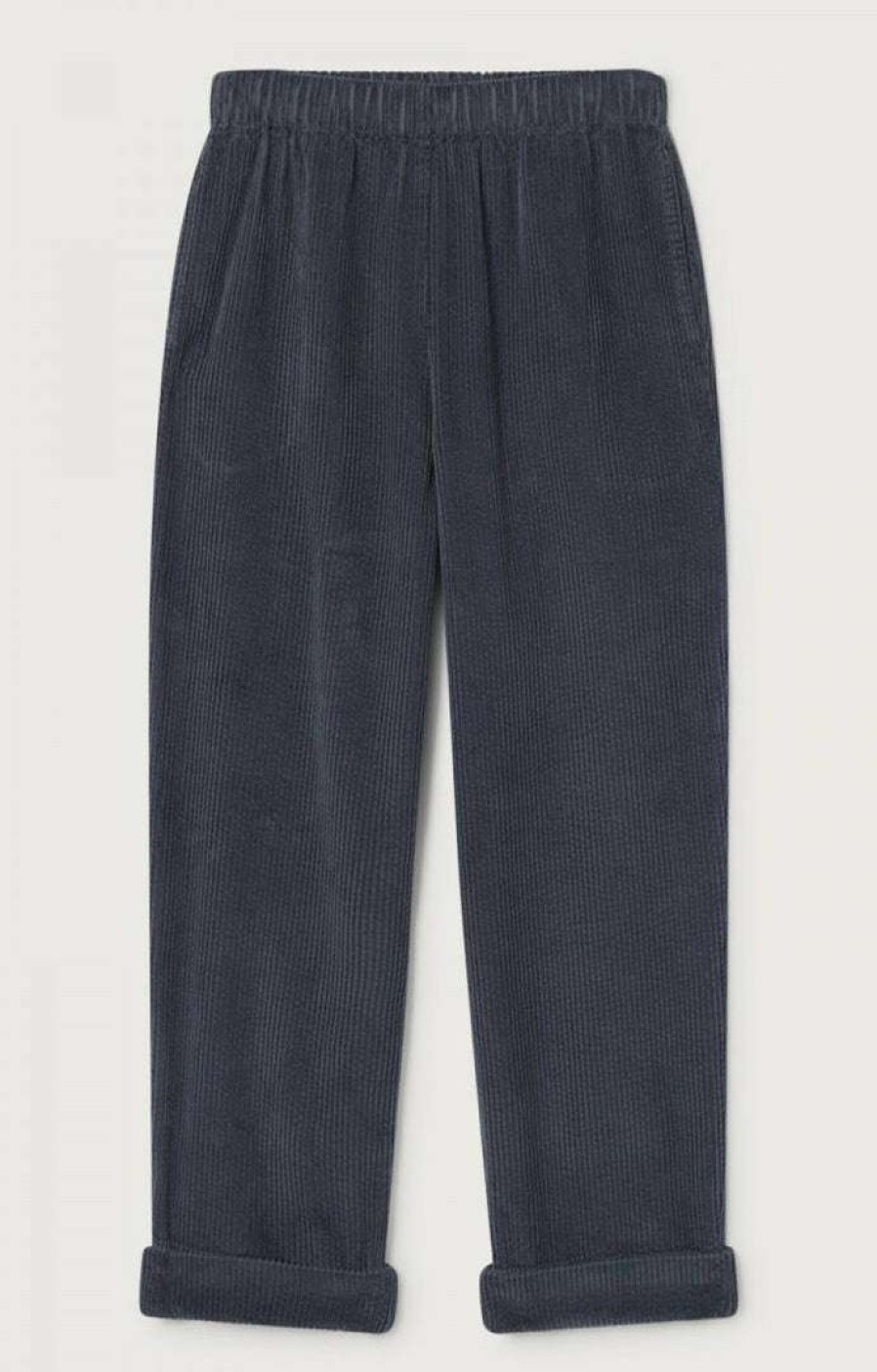 Clothing * | American Vintage Clothing Faded Grey 'Padow' Corduroy Trousers