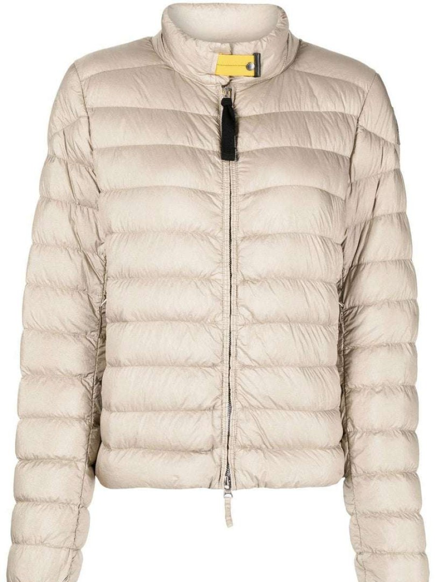 Clothing * | Parajumpers Light Beige 'Sybil' Padded Jacket Clothing