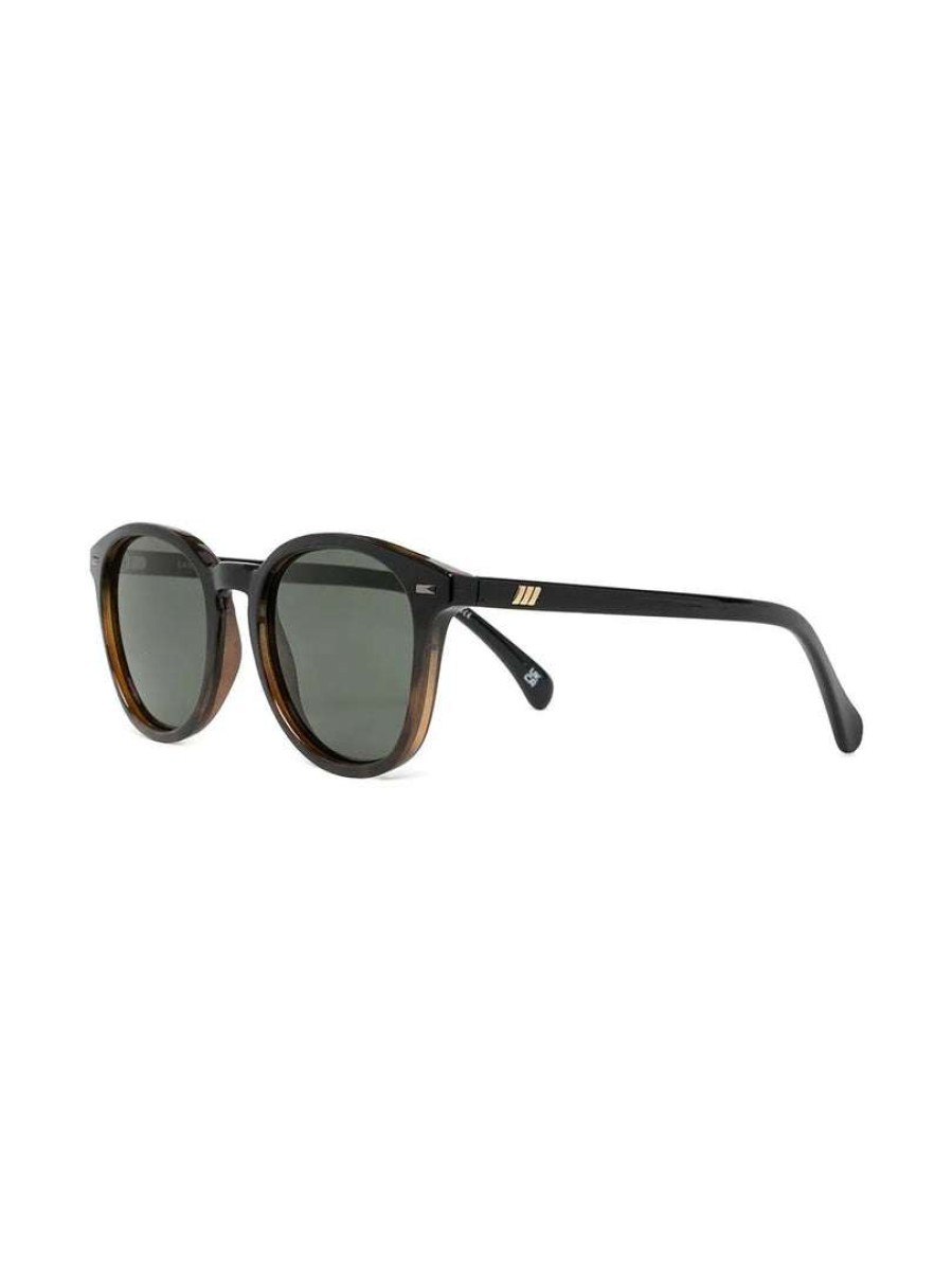 Accessories * | Le Specs New In Unisex Black Tortoiseshell 'Bandwagon' Sunglasses