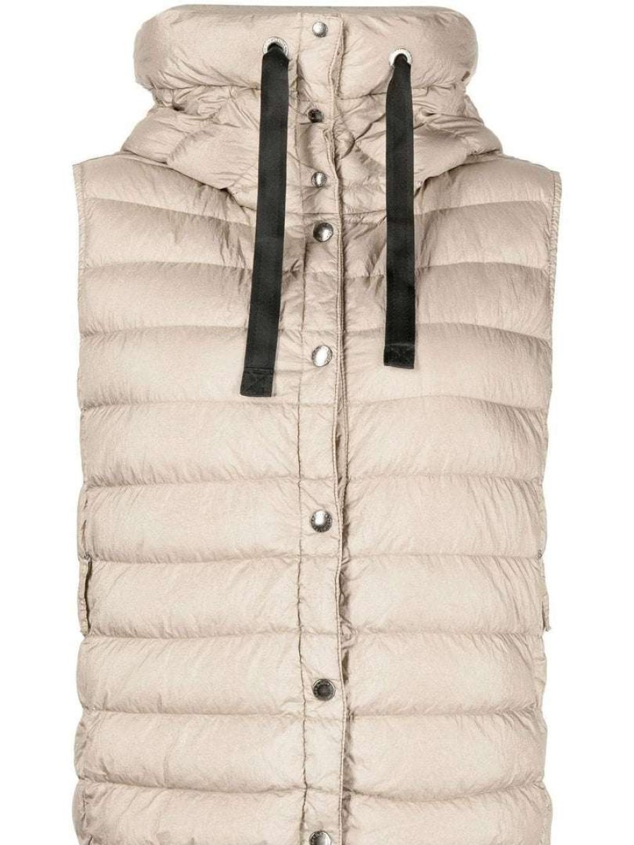 Clothing * | Parajumpers Clothing Beige 'Taryn' Padded Gilet