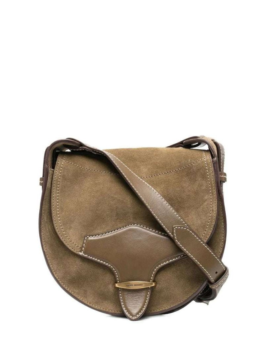 Bags * | Isabel Marant New In 'Botsy' Suede Bag