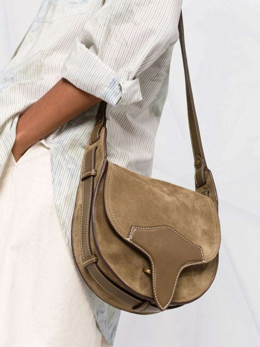 Bags * | Isabel Marant New In 'Botsy' Suede Bag