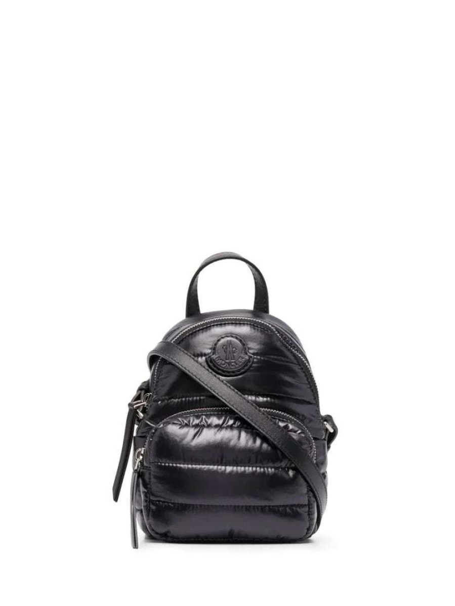 Bags * | Moncler Black 'Kilia' Small Backpack