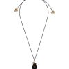 Accessories * | Isabel Marant Black 'Stones Necklace' Accessories